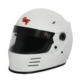 G-Force Full Face Reinforced Composite Shell With EPS Liner Snell SA 2020 Rated Medium White 13004MEDWH